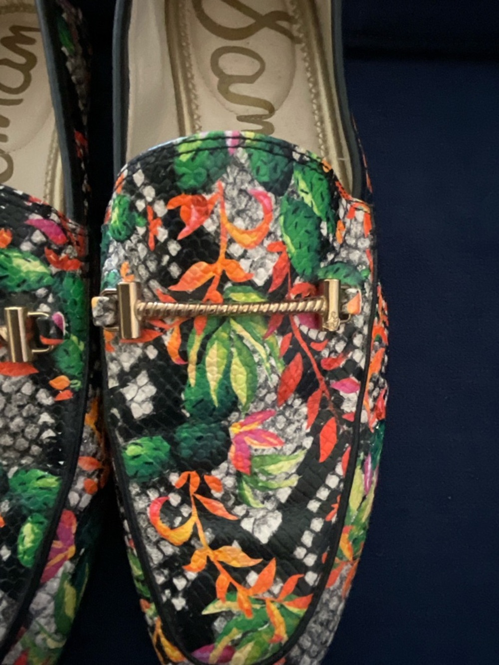 Sam Edelman Lior tropical print loafer - Picture 3 of 11